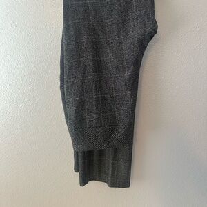 Black/ gray Tartan Investments Dress pant slacks Size 12L